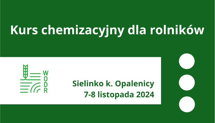 Grafika z hasłem kurs chemizacyjny