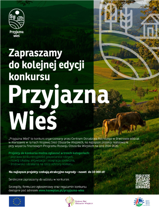 Plakat z hasłem konkursu